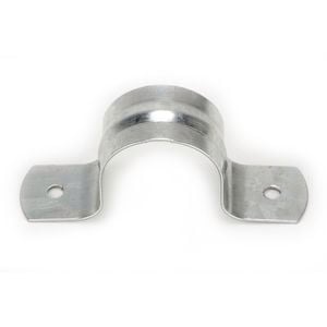 Kinetic Saddle Pipe Clip 25mm Galvanised 10pk