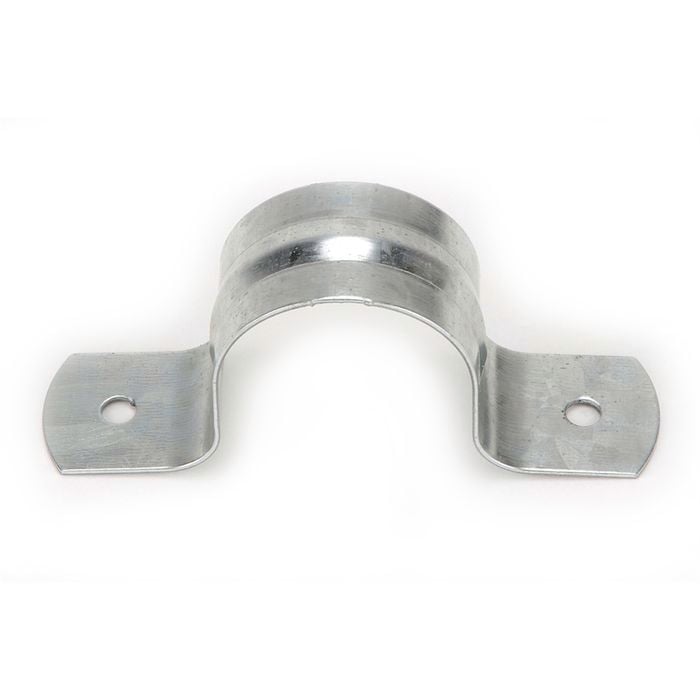 Kinetic Saddle Pipe Clip 25mm Galvanised 10pk