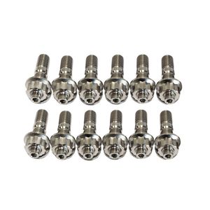 Titanium Twin Turbo Charger Stud Kit For Toyota Landcruiser 200 Series V8 1VD-FTV
