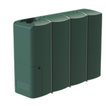 Promax 5,000L Heritage Green Slimline Tank