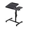 Artiss Laptop Desk Table Fan Cooling Black 60CM