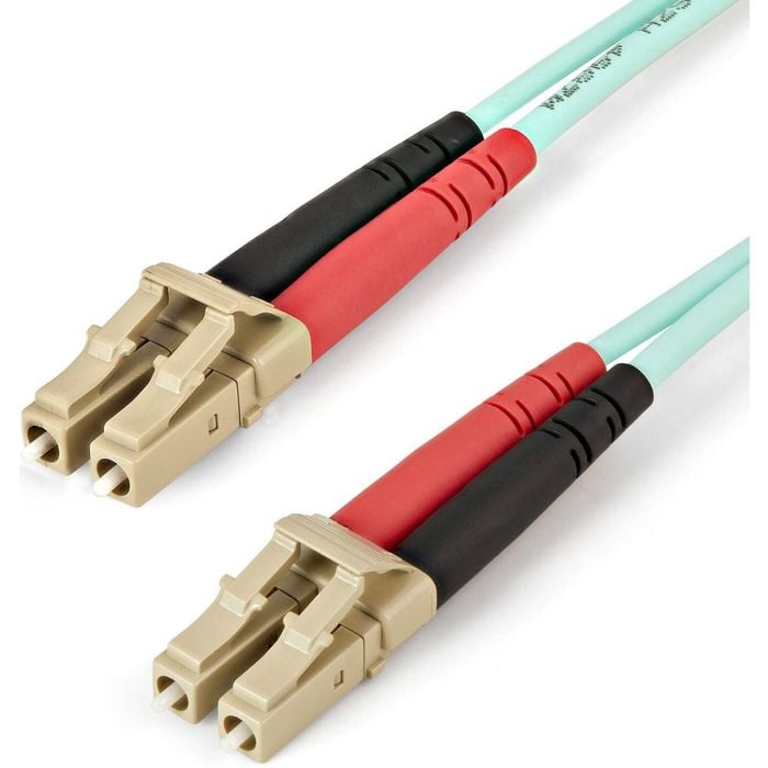 StarTech 1m OM4 Fiber Optic Cable - 100G Patch Cord
