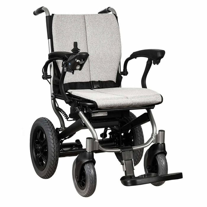 Folding Electric Wheelchair - Lightweight Aluminium 20km Range 6km/h Tga Certified