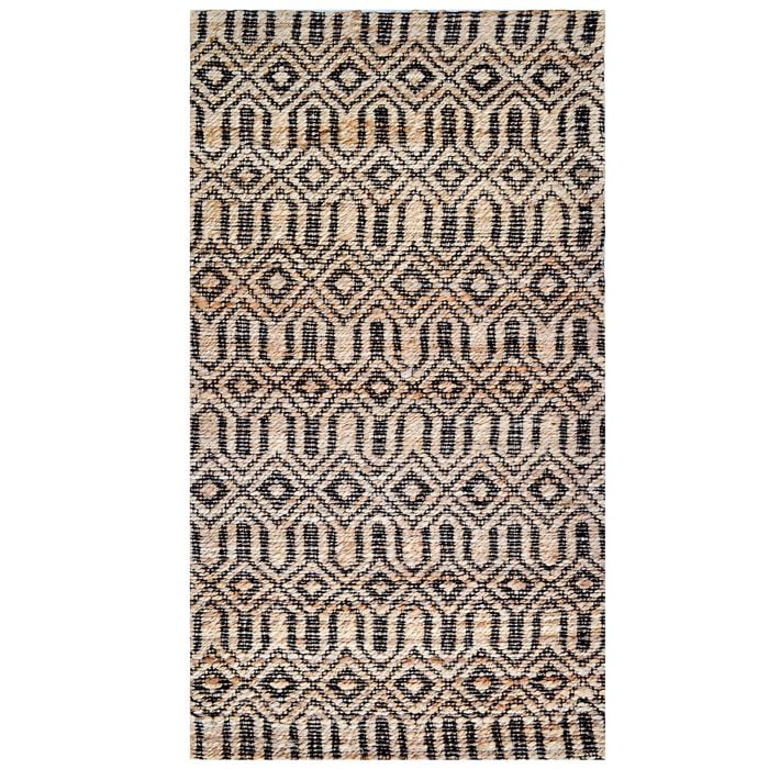 Natural Handwoven Jute Rug-Arnold 6364-Natural-80x150cm