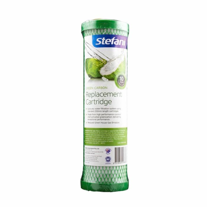 Stefani 10 Micron Green Carbon Replacement Cartridge – 250mm