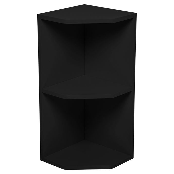 Kaboodle Black Olive Open End Wall Cabinet