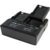 Idx Dual Battery Charger For Select Canon, Panasonic And Sony Batteries