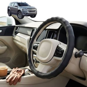 Australian Goose Steering Wheel Cover for Holden Trailblazer 2016 - 2020 (RG) Circle Black
