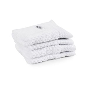 4pc Onkaparinga 30x30cm Avalon Face Washer 550GSM White