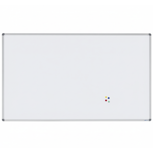 DuraWrite Magnetic Whiteboard Aluminium Frame 1800x1200mm