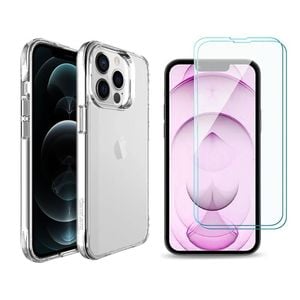 Icoverlover For Iphone 13 Pro Max Case + [2-pack] Glass Screen Protectors Clear