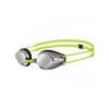Arena Tracks Junior Mirror Goggles Swimming Eye Protection Silver/Black