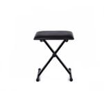 Maestro Height-Adjustable Padded Piano Keyboard Bench BLACK