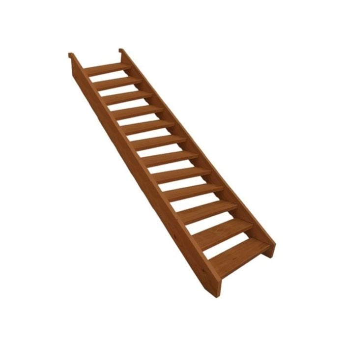 1200mm Stair Kit Merbau 12 Tread