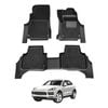 AUSGO Double-Layer Car Floor Mats for Porsche Cayenne 9YA Series 2018-Onwards All-Weather Floor Liners