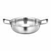 SOGA 28cm Silver Seafood Dry Pot – Premium Stockpot