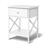 ALFORDSON Bedside Table White