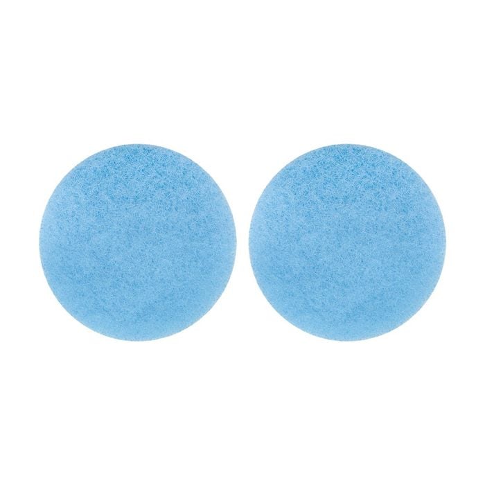 2pk Glomesh Ultra High Speed Floor Burnishing Pad Blue Ice 525mm
