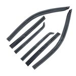 Weathershields for Toyota LandCruiser Prado 120 Series 2003-2009 Weather Shields Wind Deflectors
