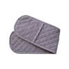 Herringbone Double Mitts - Black