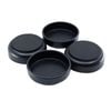 Surface Gard 60mm Black Non-slip Castor Cup - 4 Pack
