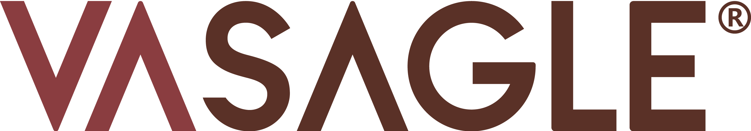 Logo for Vasagle in Burgandy colourway