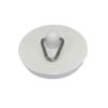Aqualine 40mm White Plastic Plug