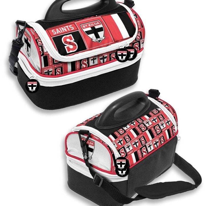 AFL Dome Lunch Cooler Bag Box - St Kilda Saints - Aussie Rules Football