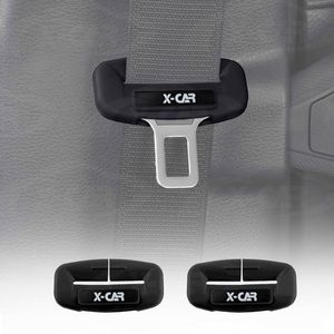 Seatbelt Buckle Silicone Protective Covers For Car Seat Belt Protector Universal Anti-scratch Interior Small Size Set Of 2