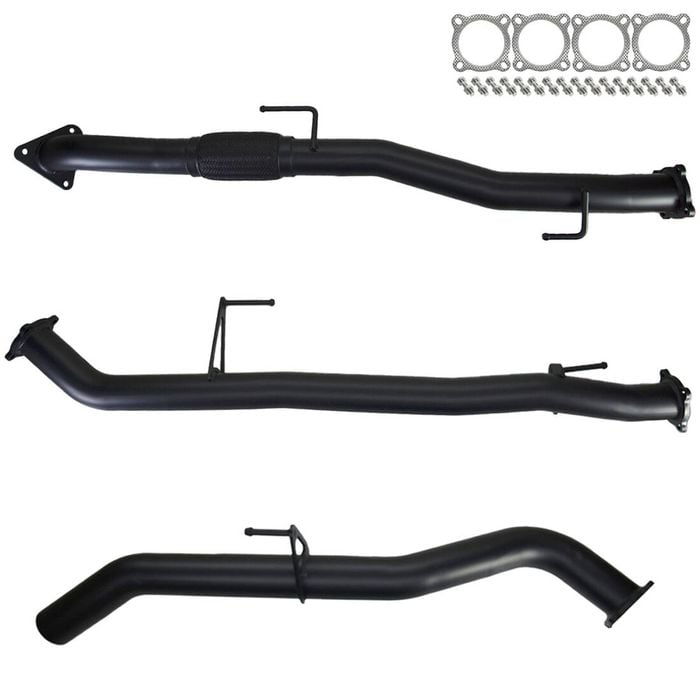 Ignite Exhausts Dump Pipe Back For Nissan D40 Navara V6 V9x Stx550 Turbo 3" Pipe Only 409 Stainless Steel