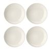 4pc Mikasa Cranborne Stoneware Pasta Bowl Set, 24cm - Cream