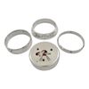 Cal Custom 3 Bolt Steering Wheel Adaptor Boss Ford Falcon Mustang 1964-74 Polished Aluminium