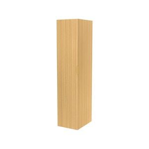 Lugna 2048 x 450 x 580mm Sand 5 Shelf Left Hinged Door Storage Cabinet