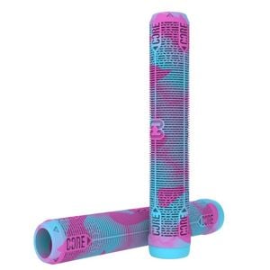 CORE Skinny Boy Handlebar Soft Scooter/Bike 170mm Grips - Refresher (Pink/Teal)