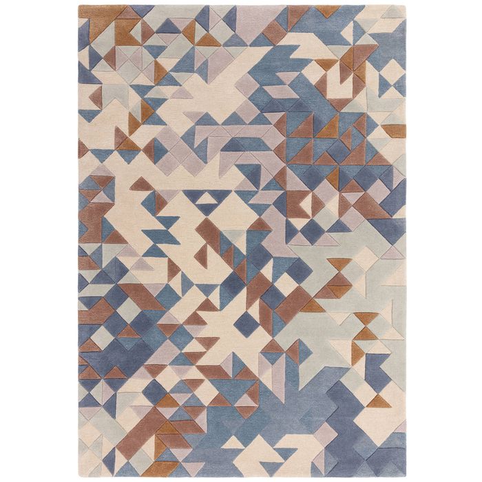 The Rug Connection Asiatic Enigma Blue 230x160cm - Medium Hand Tufted Indoor Floor Rug