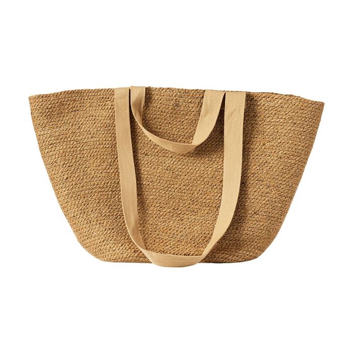 Ecology Weave Market Shopping Tote Large 53x20x35cm Natural Colour