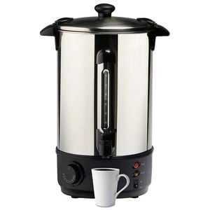 10L Litre 40 Cup Electric Stainless Steel Hot Water Boiler Urn