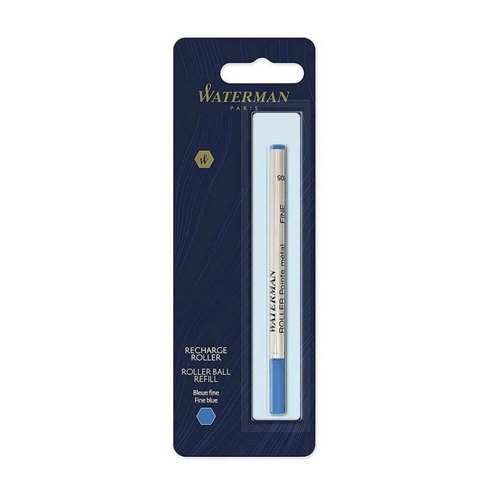 Waterman Pen Refill 0.7mm Roller Ball Fine (Blue)