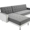 Klika Sofa Bed - Grey and White