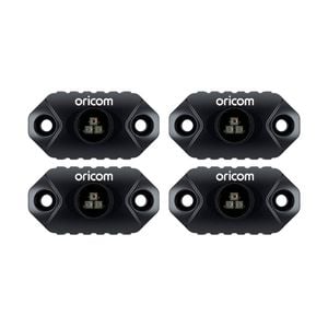 Oricom RKLBT4RGB LED Rock Light Four Pack RGB Custom Colour