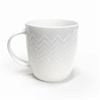 Bianco Zig Zag Textured Mug 350ml Alex Liddy