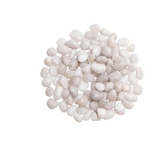 Tuscan Path 10kg 15-20mm White High Polish Pebble