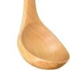 27cm Wooden Ladle Spoon Straight Straight Handle Soup Server