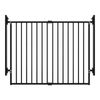Advwin Pet Safety Gate Pet Door Expandable Wide