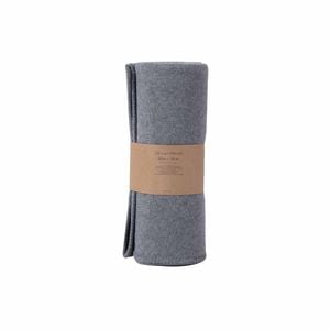 Little Gem Grey Australian Wool Cot Blanket 120 x 160 cm