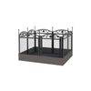 BingoPaw Heavy Duty Metal Pet Dog Playpen Pen 8 Panels Foldable 126x126x88cm