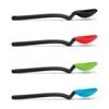 Dreamfarm 20cm Mini Supoon Silicon Sit Up Spoon Set of 4 Blue, Green, Red & Black