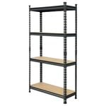 Craftright 1525 x 810 x 310mm Grey 4 Tier Shelving Unit