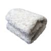 Radisson Rosette Ivory Luxury Faux Fur Throw Rug 127 x 152 cm