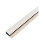 QuickBoard 31 x 13mm 2.7m Arctic White PVC Composite U Edge Trim